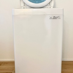 洗濯機5kg｜東芝製ホワイト屋内利用