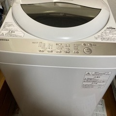 【値下・価格交渉可能】TOSHIBA 東芝 洗濯機 5kg AW...