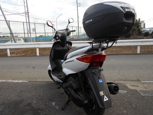 YAMAHA シグナスX 1型 リアボックス付き