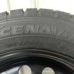 バリ山　GOODYEAR ICE NAVI スタッドレスタイヤ スチールホイール4本セット