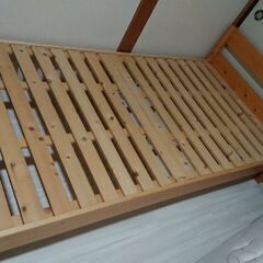 すのこ木製ベッドフレーム