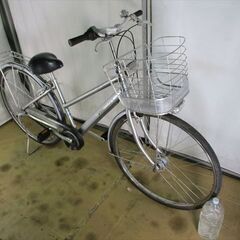 C439　限定特価　整備済み★ブリヂストン　アルベルト★ 中古自転車 【27インチ　シルバー 】