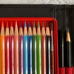 【受渡済】色鉛筆　持ち運びセット