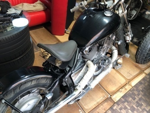 ドラッグスター400 書類無し　不動車　レストアやパーツ取り 値下げしました?ドラックスター400 部品取り ヤフオクで買った不動車の