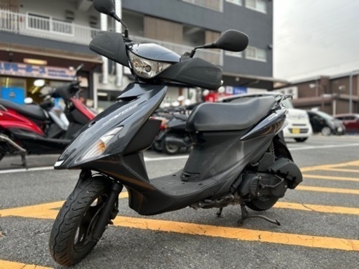 スズキ　アドレスV125S グリップヒーター付き【配送•当日納車】