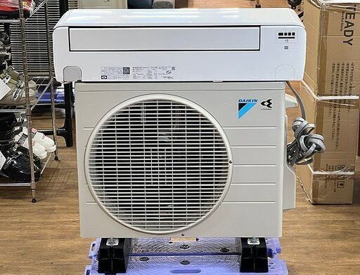 (Y)北大前! 札幌 引取 DAIKIN/ダイキン risora/リソラ ルームエアコン F25WTSXS-W ラインホワイト 2019年製 壁掛け型 単相100V 冷房/暖房 家庭用