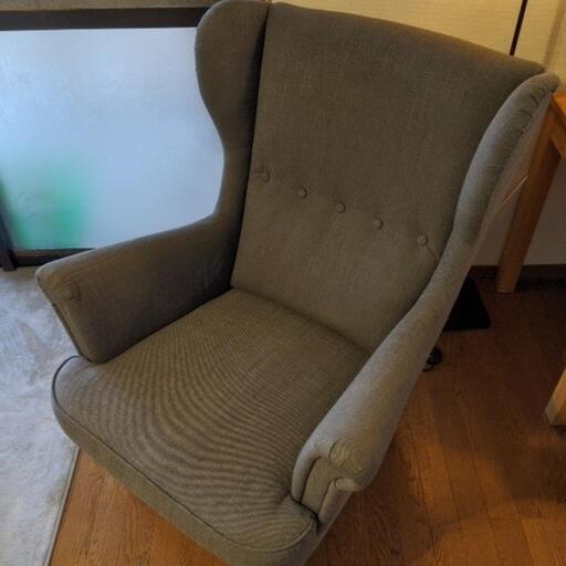 IKEA ストランドモン ソファ セット キッズ グレー STRANDMON