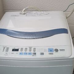 洗濯機7kg。1月12日までに取引可能な方。