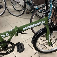 HUMMER  ハマー　折りたたみ自転車　20インチ　6段変速