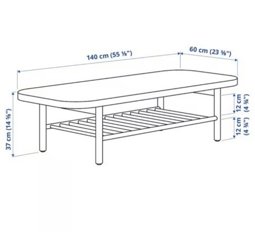 イケア コーヒーテーブル 美品 | monsterdog.com.br
