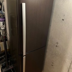 三菱 MR-H26M-PW 冷蔵庫 冷凍庫 256L プレミアムウッド