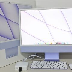 【ネット決済・配送可】iMac（24-inch,M1,2021）...