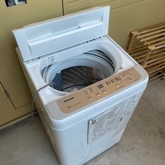 洗濯機Panasonic 5kg 2019年製　5000円