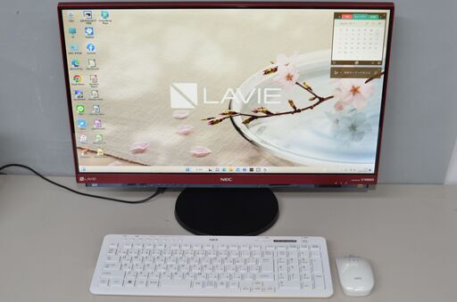 一体型パソコン 最新Windows11+office NEC DA770/H core i7-7500U/爆速SSD960GB/メモリ8GB/23.8 インチ/ブルーレイ/無線内蔵/テレビ機能