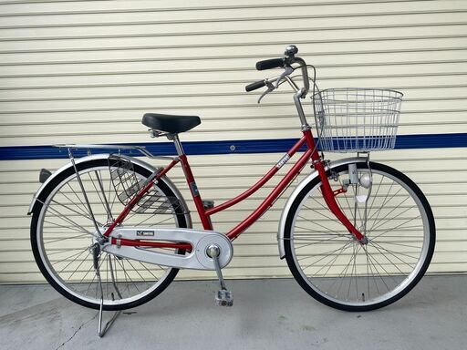 リサイクル自転車(2212-020)　ファミリーサイクル　２６インチ