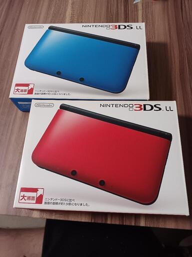 3DSLL本体  赤と青の2台セット