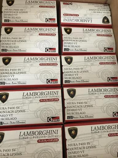 決まりました♪新品、ランボルギーニ ランボルギーニダイキャストカー