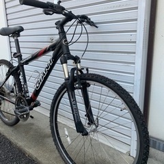 ☆前後タイヤ新古品☆ 26㌅ マウンテンバイク 防犯登録料込!! [No.