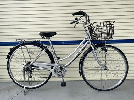 リサイクル自転車(2212-026)　ファミリーサイクル　２７インチ