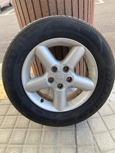 日産純正ホイール＆TRAIANGLEタイヤ（215/16R65・4本セット） 【公式通販】