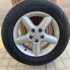 日産純正ホイール＆TRAIANGLEタイヤ（215/16R65・4本セット）