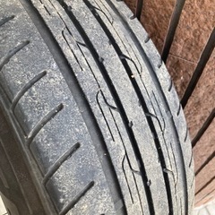 日産純正ホイール＆TRAIANGLEタイヤ（215/16R65・4本セット）