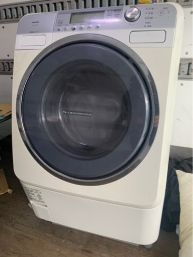 5KM 以内配送無料　９KGドラム式洗濯乾燥機　東芝TW-170VD