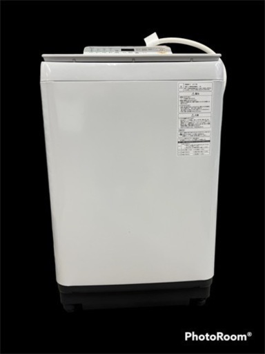 【2017年製】Panasonic 全自動電気洗濯機 NA-FA80H5 8.0kg NO.60