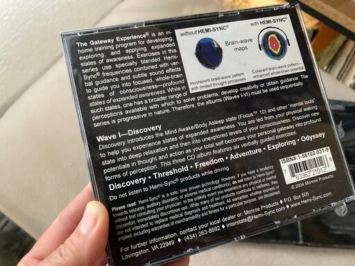ヘミシンク・ゲートウェイ・エクスペリエンス CD : I〜VIセット 
