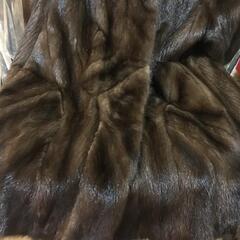 最高級ミンク毛皮ハーフコート