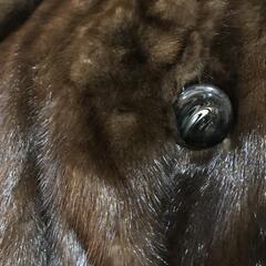 最高級ミンク毛皮ハーフコート