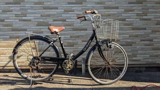 中古自転車 6段変速 26インチ （ノーマルライト） 軽整備済み 安い 防犯登録 町田市 麻生区 神奈川 049ky