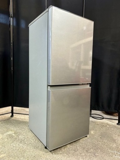 札幌市内配送無料 美品 22年製 AQUA アクア 126L 2ドア冷凍冷蔵庫 AQR-13M
