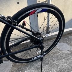 【超美品】電動アシスト自転車　ルノー製マットブラック 〔補償付き］