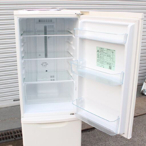 T661) パナソニック ノンフロン冷凍冷蔵庫 NR-B17CW-W 2020年製 168L 耐熱トップテーブル LED照明 ホワイト SHARP 冷蔵庫 単身
