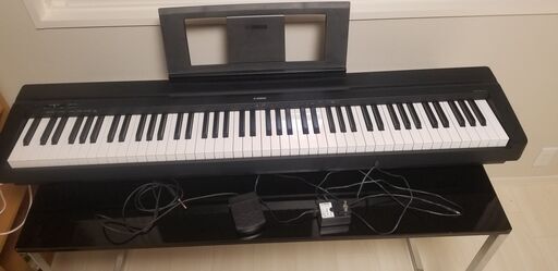 ヤマハ｜YAMAHA 電子ピアノ P45B ブラック [88鍵盤]