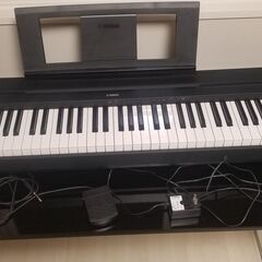 ヤマハ｜YAMAHA 電子ピアノ P45B ブラック [88鍵盤]