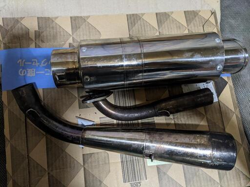 ホットラップ、アディバｒ１２５用マフラー
