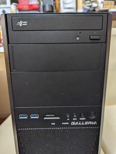 GALLERIA　Core i5 4570　Windows10認証済み GALLERIA Core i5 4570 Windows10認証済み
