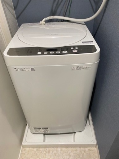 印象のデザイン 洗濯機/SHARP /取説付き  ESーGE５DJ  洗濯機