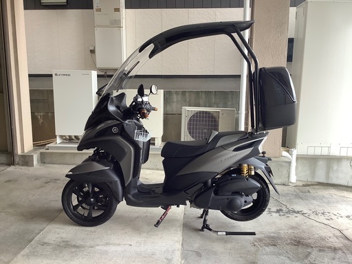 トリシティ125 ZORO製ルーフとキャリア装着　(2019年マイナーチェンジ後モデル)