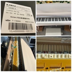 お薦め品‼️美品‼木製鍵盤 カワイ電子ピアノCA48A 2018年