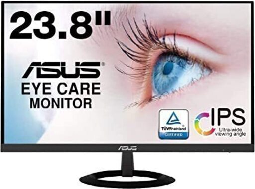 ASUS フレームレス モニター 23.8インチ IPS VZ249HR-J