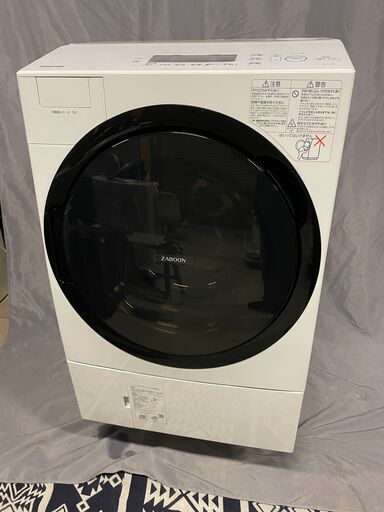 配送承ります!!!　東芝　TOSHIBA　TW-117A7L-W ドラム式洗濯乾燥機 ZABOON（ザブーン） グランホワイト [洗濯11.0kg /乾燥7.0kg /ヒートポンプ乾燥 /左開き]  2018年製