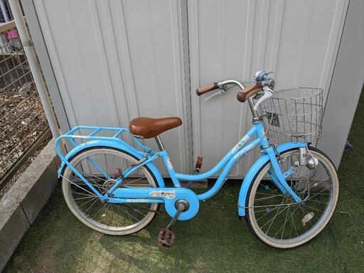 子供用自転車20インチ　水色