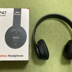Bluetoothヘッドホン 新同品 P47 MP3プレイヤー機能付き