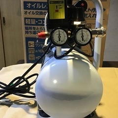 新品 【EM】静音タイプオイルレスコンプレッサー10L ACP-10A ACP-10A 静音オイルレスエアーコンプレッサー 10L 1台 EARTH MAN