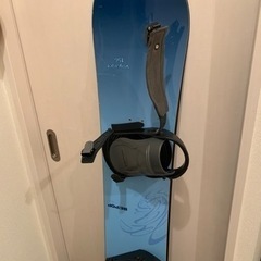 決定【中古】スノーボード 156cm 水色
