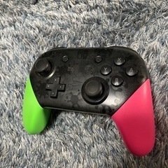 Nintendo Switch 正規プロコントローラー スプラト...