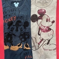 決まりました❣️ディズニー　ミッキーマウス　Tシャツ　２枚セット